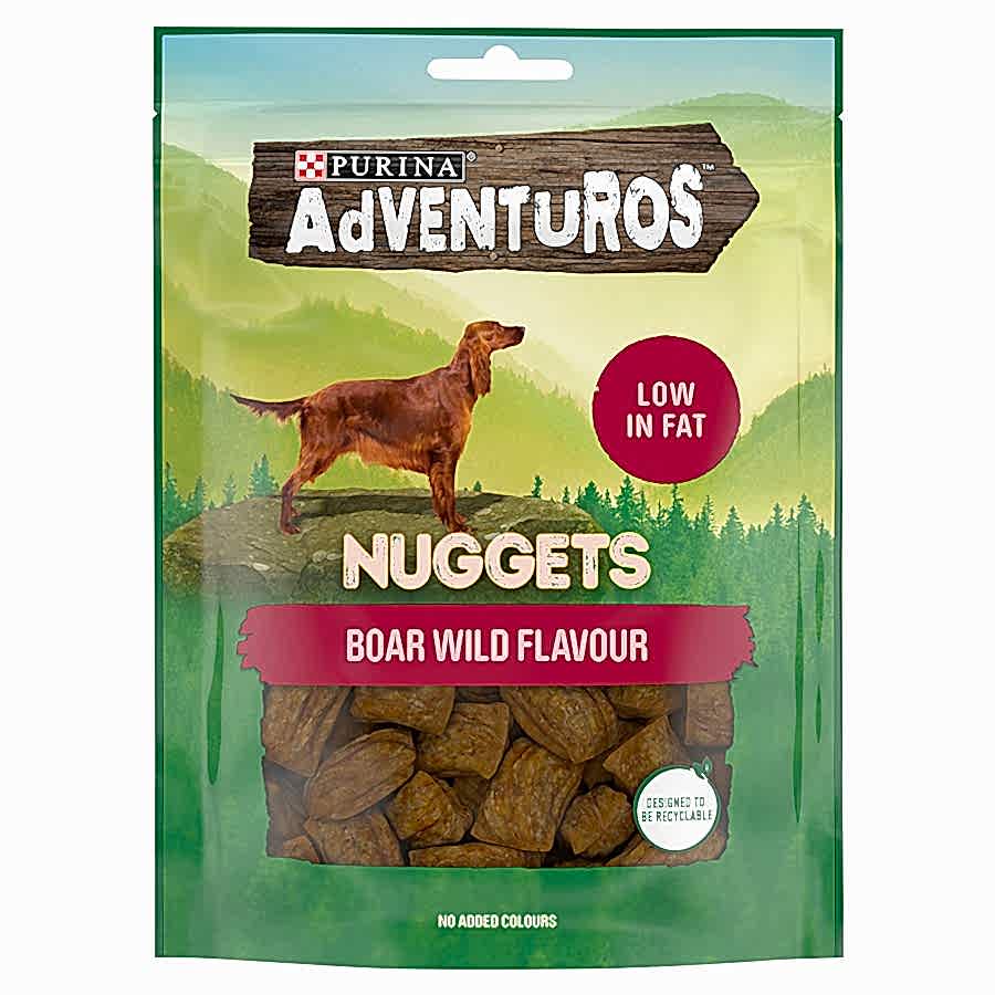 Adventuros Nuggets Dog Treats Boar Flavour