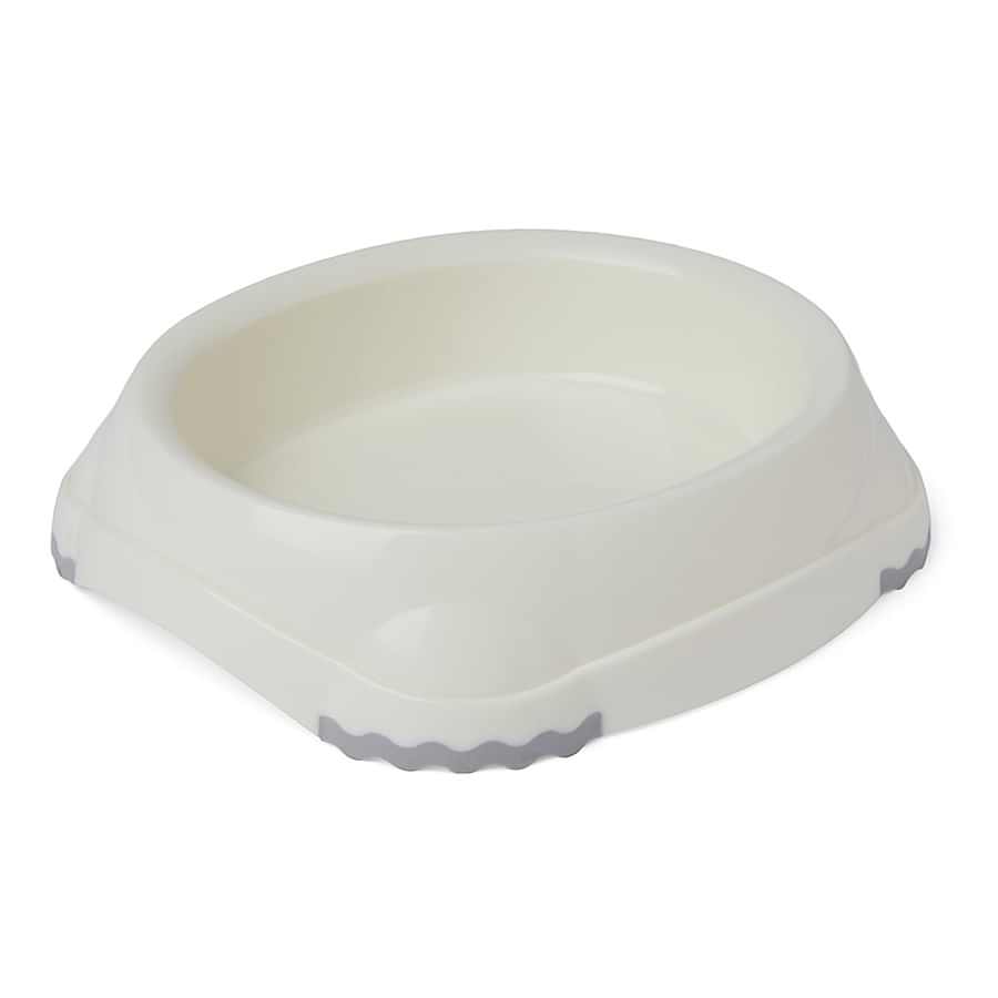 Pets at Home Non-Slip Cat Bowl Cream