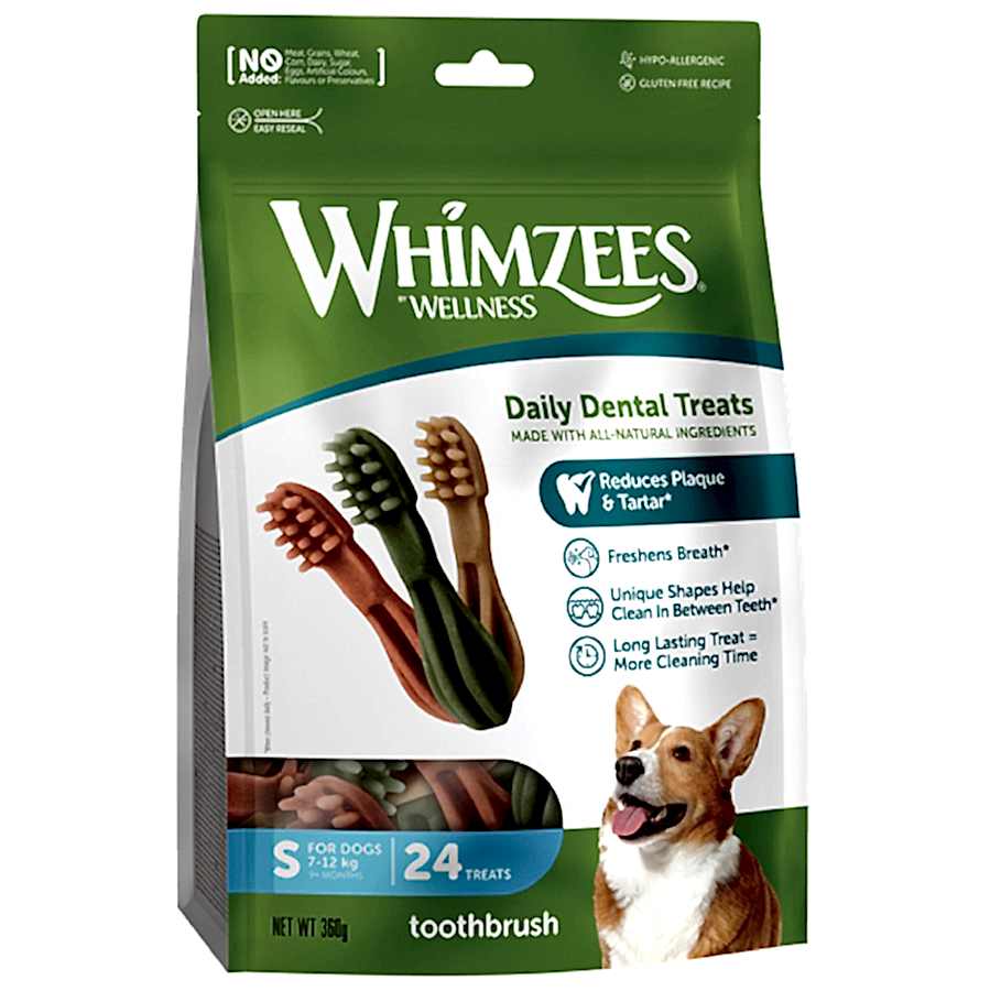 Whimzees Small Dogs Daily Dental Toothbrush