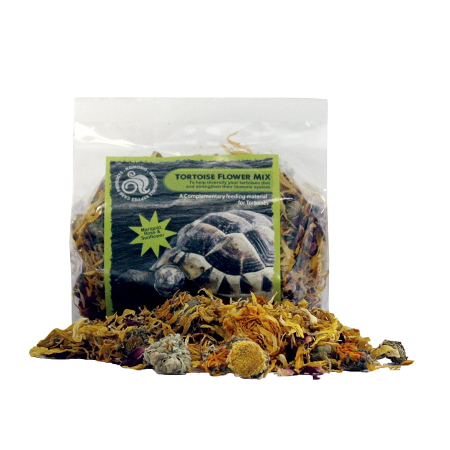 Komodo Tortoise Flower Mix Food