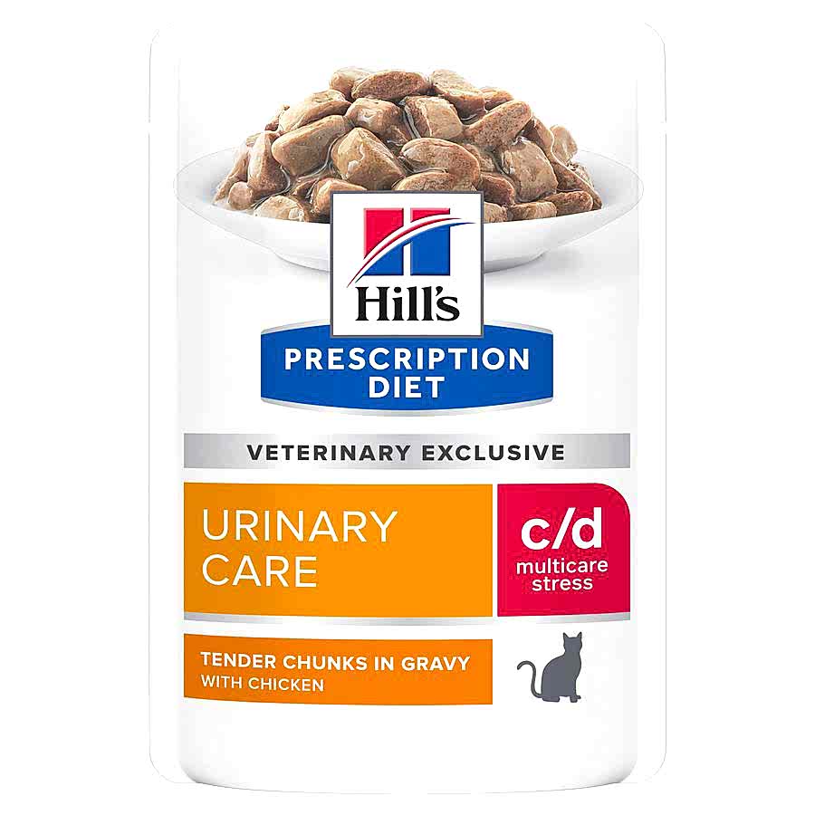 Hill's Prescription Diet c/d Urinary Care Wet Cat Food with Chicken