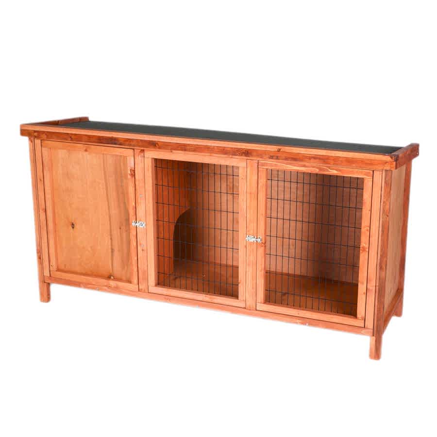 Pets at Home Heather Guinea Pig & Rabbit Hutch 5ft