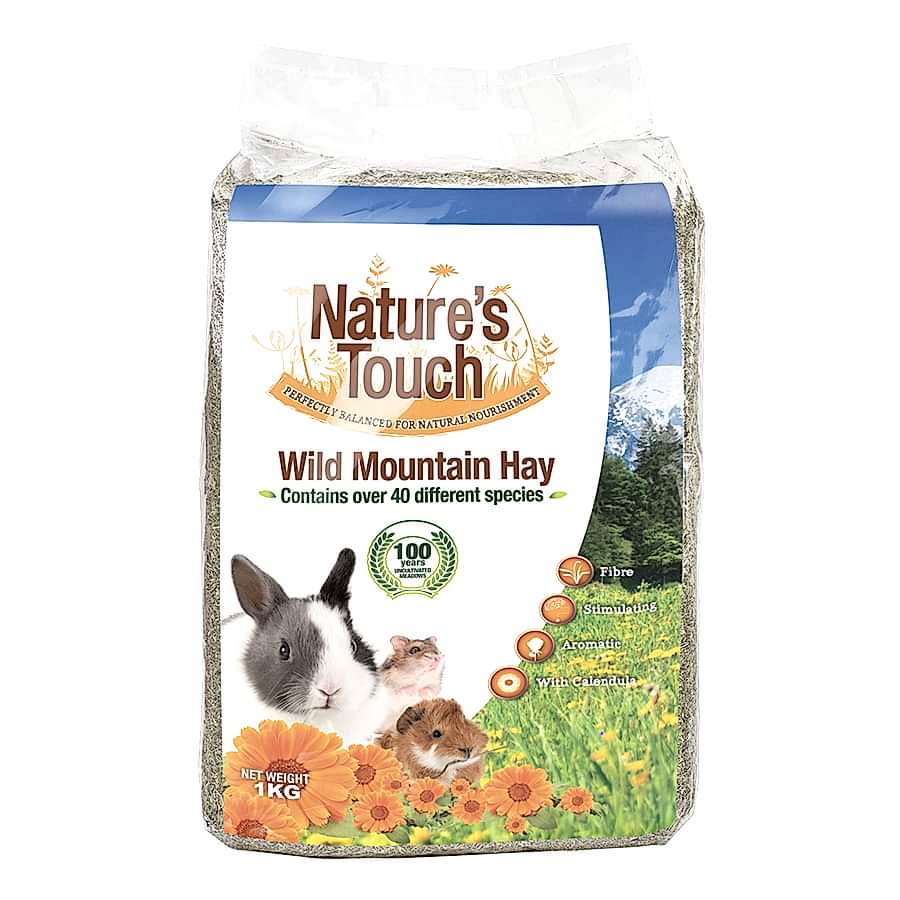 Nature's Touch Small Animal Wild Hay Food