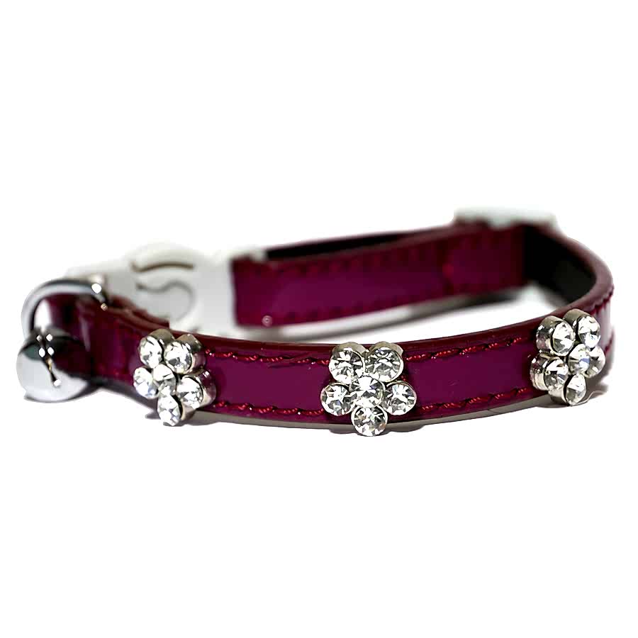 Rosewood Designer Cat Collar Damson