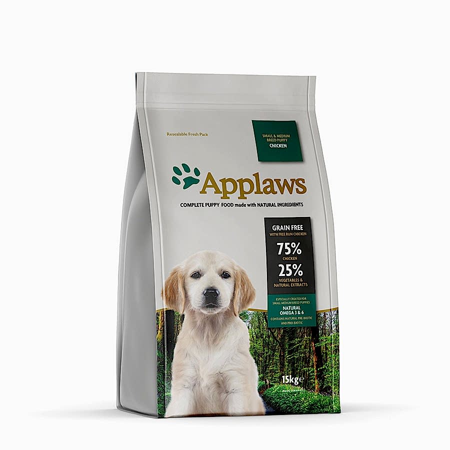 Applaws Natural Small & Medium Breed Puppy Dry Dog Food Chicken