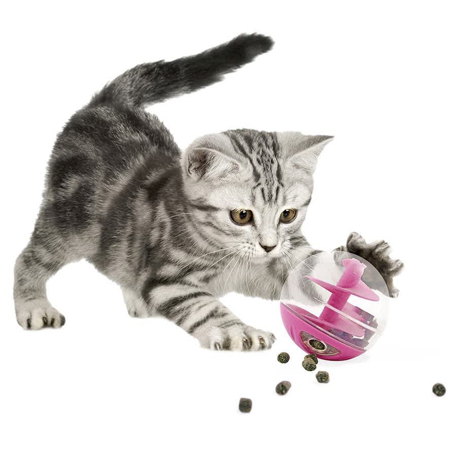 Catit Senses Cat Treat Ball Pink