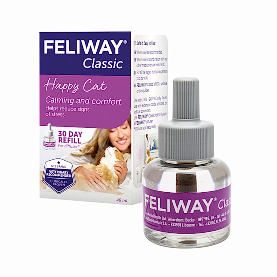 Feliway Classic Calming Pheromone Single Refill for Cats