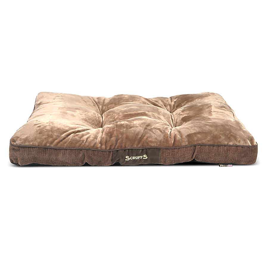 Scruffs Chester Dog Mattress Chocolate