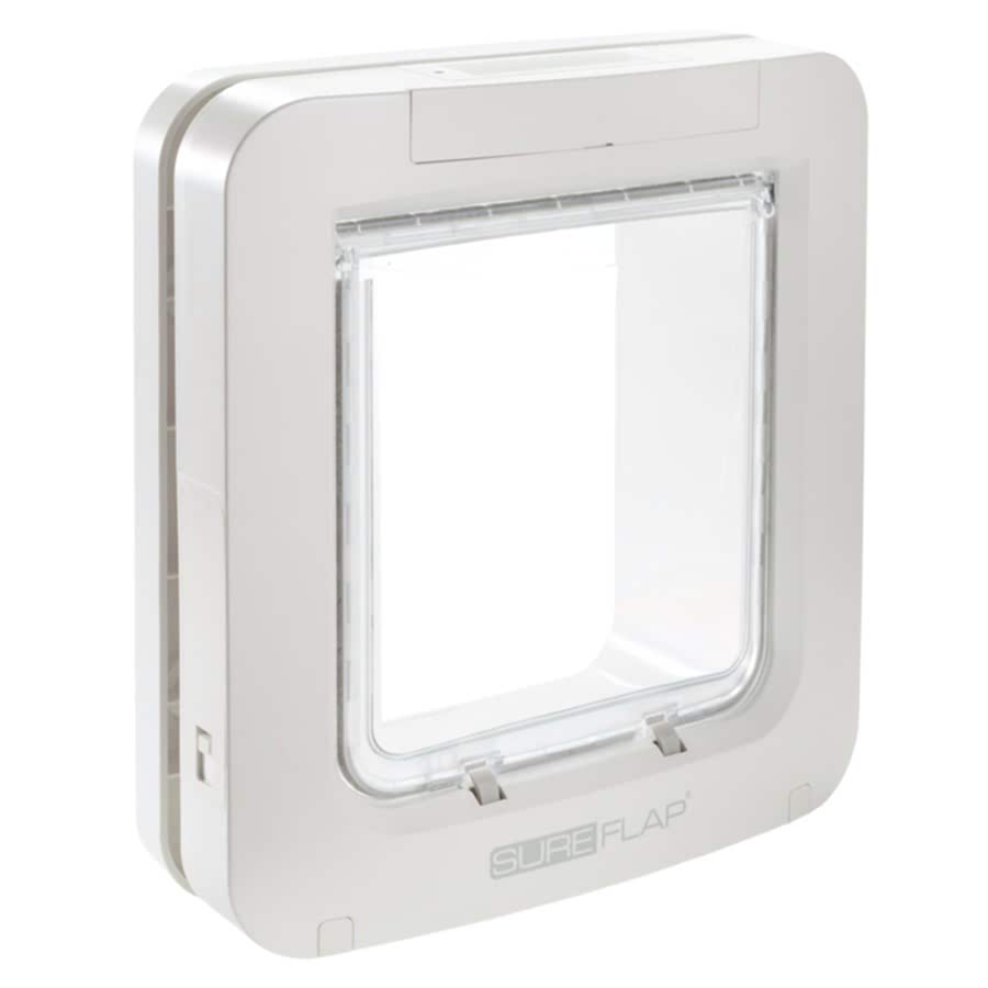 SureFlap Microchip Pet Door Medium/Large Cat & Small Dog White