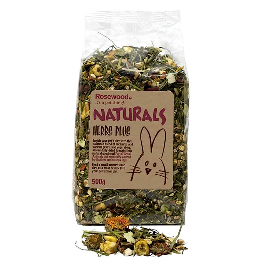 Naturals Rosewood Herb Plus Small Animal Treat