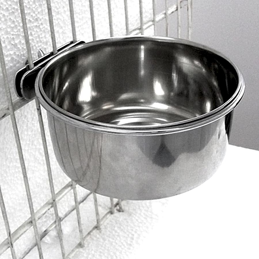 Pets at Home Bolt-On Stainless Steel Bowl Large