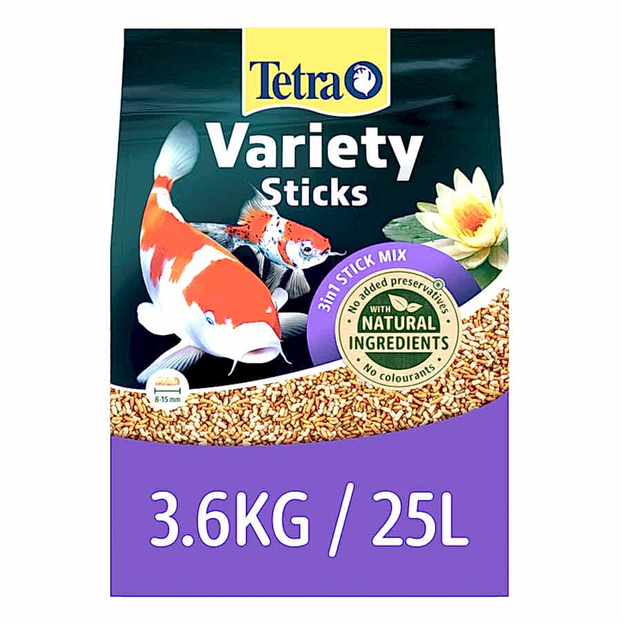 Tetra Pond Variety Sticks Floating Complete Fish Food