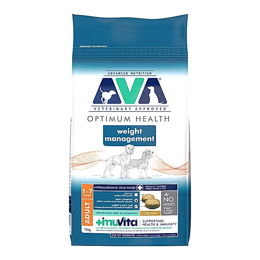 AVA Optimum Health Weight Management Adult Dry Dog Food