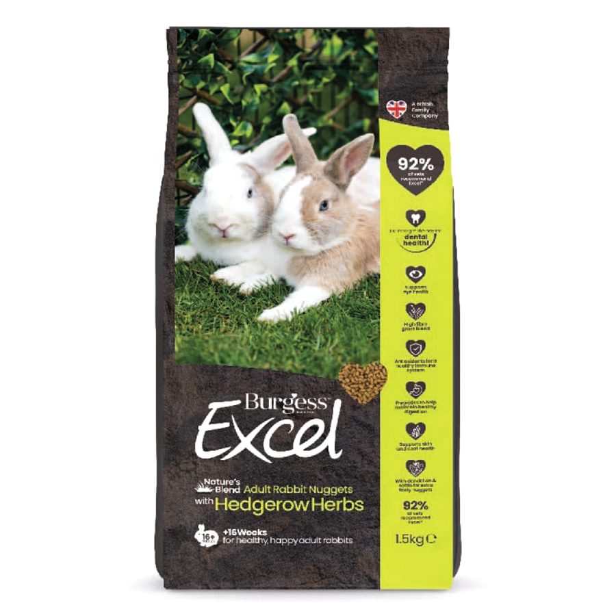 Burgess Excel Natures Blend Rabbit Nuggets