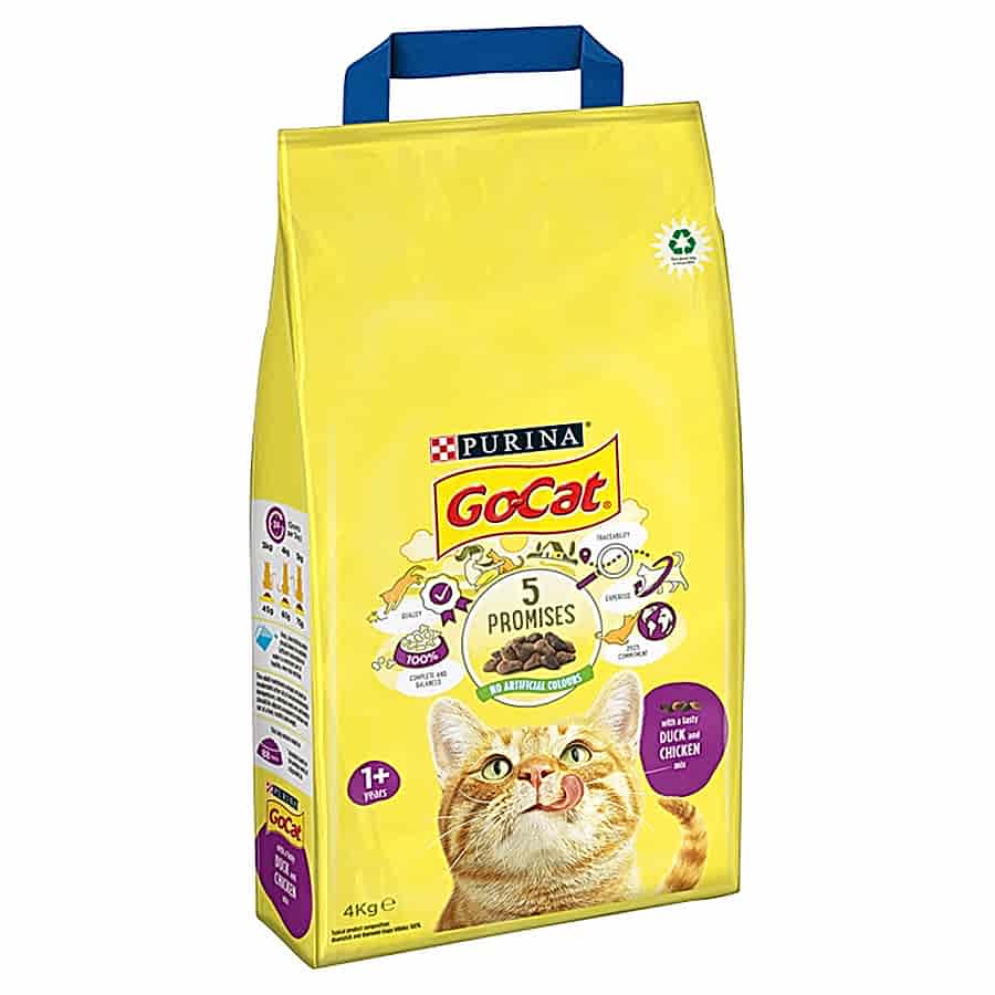 Go Cat Adult Dry Cat Food Chicken & Duck