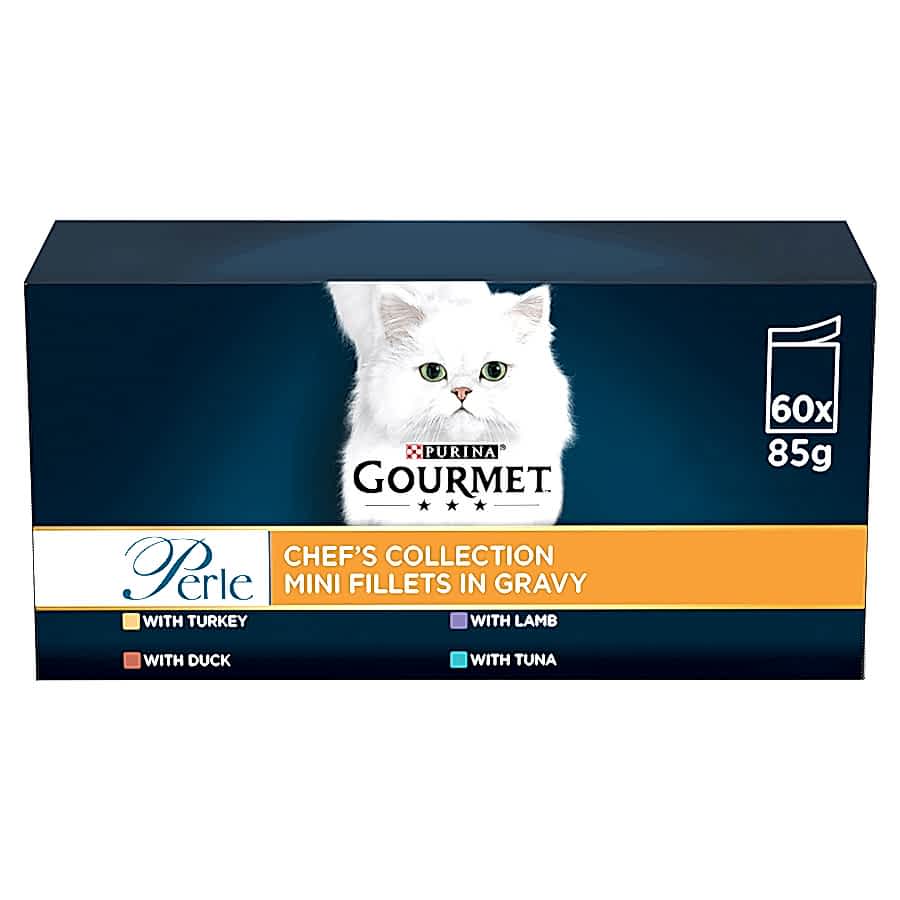 Gourmet Perle Cat Food Chefs Collection Mixed