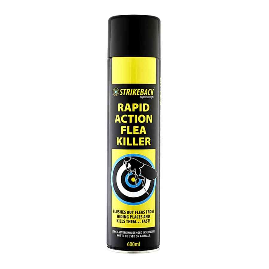 Strikeback Rapid Action Household Flea Killer Spray