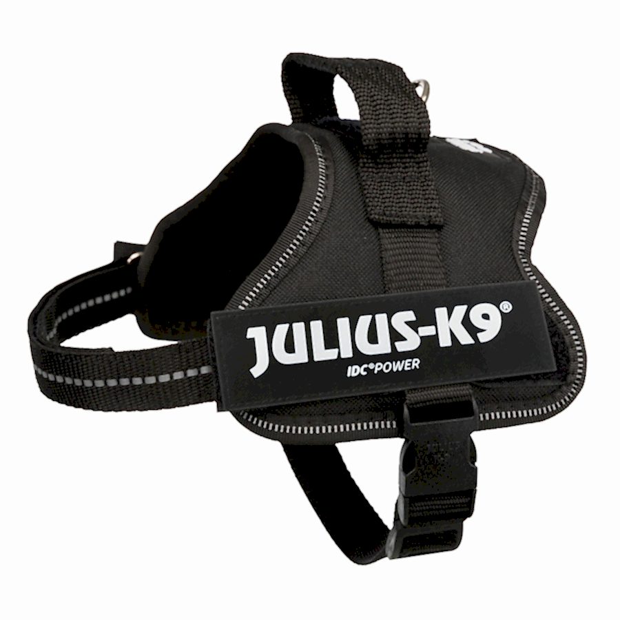 Julius-K9 Powerharness Dog Harness Black