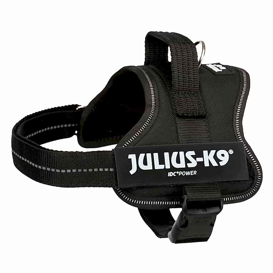 Julius-K9 Powerharness Dog Harness Black