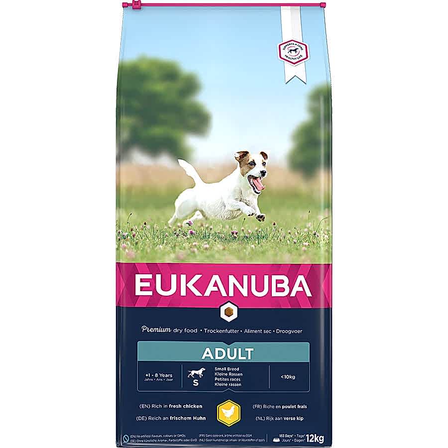 Eukanuba Small Breed Adult Dry Dog Food Chicken