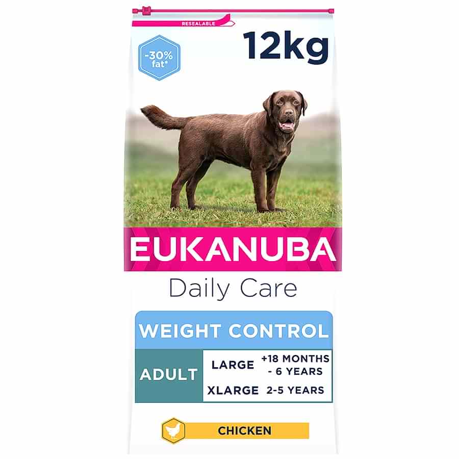 Eukanuba Daily Care Weight Control Large Adult Dry Dog Food Chicken