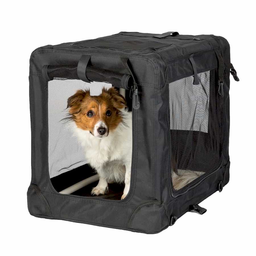 Pets at Home Pet Kennel Black