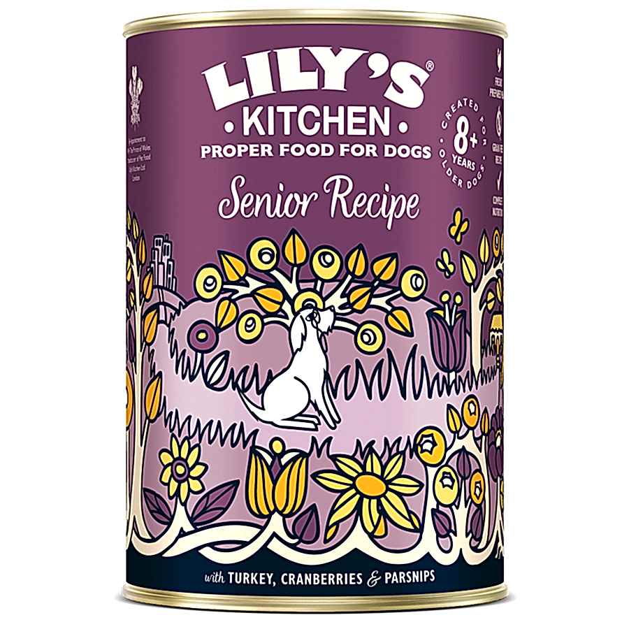 Lily's Kitchen Senior Recipe Wet Dog Food Turkey