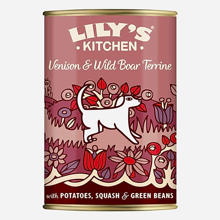 Lily's Kitchen Adult Wet Dog Food Venison & Wild Boar