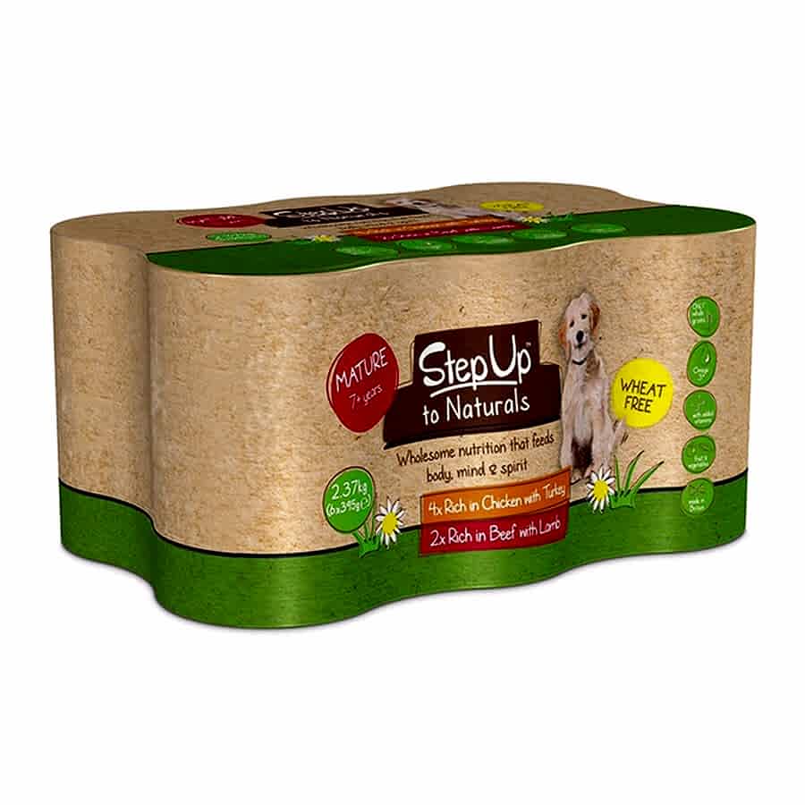 Step Up Naturals Wet Mature Dog Food Variety