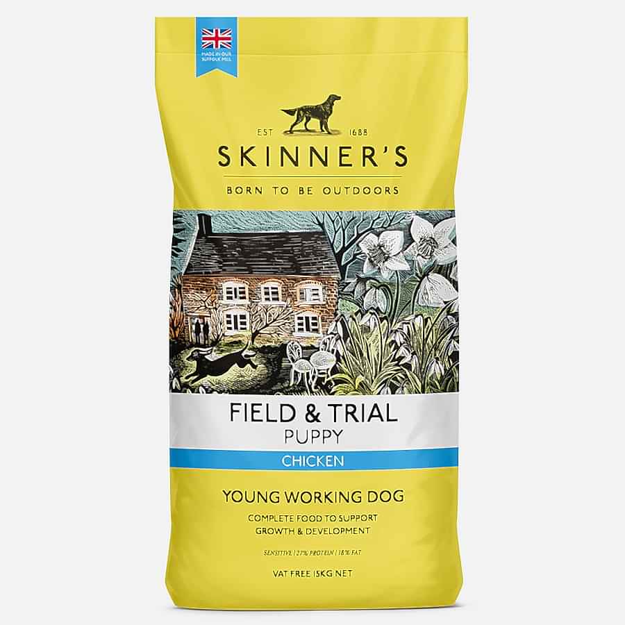 Skinner's Field & Trial Working Puppy Dry Dog Food Chicken