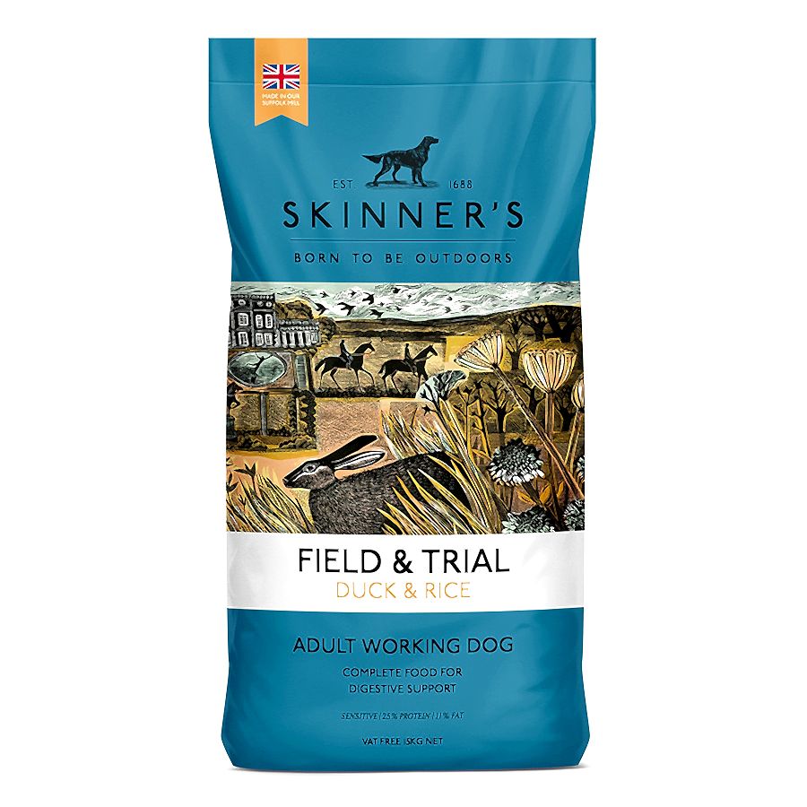 Skinner's Field & Trial Working Adult Dry Dog Food Duck & Rice