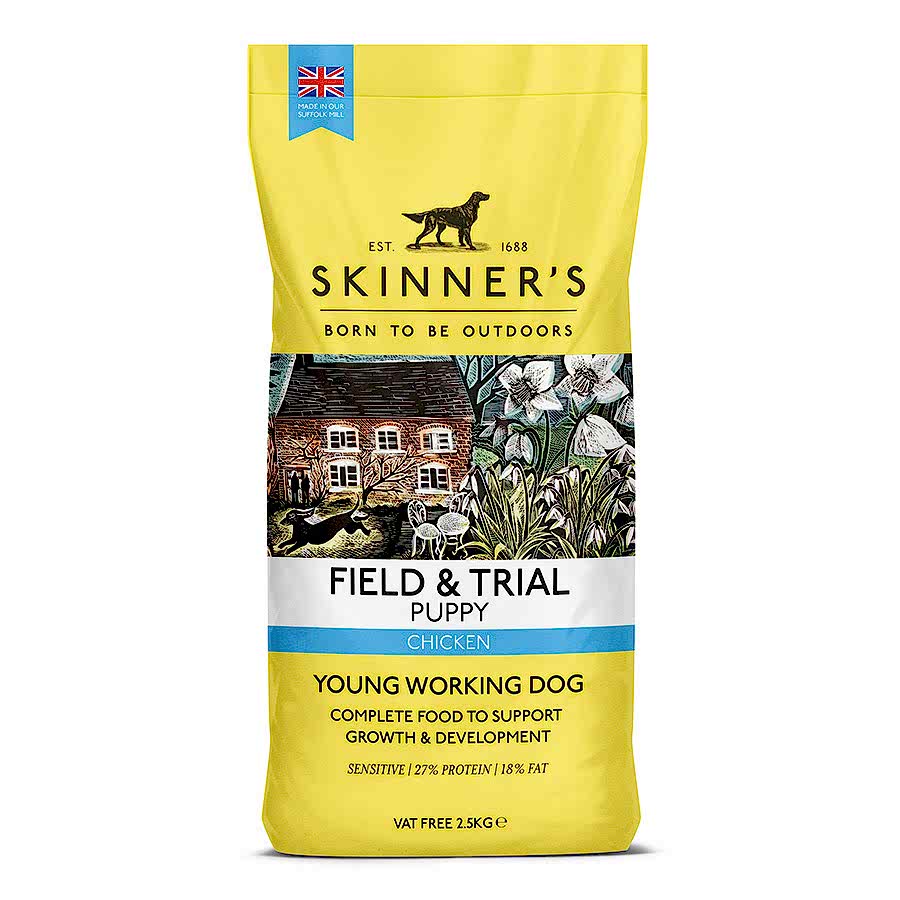 Skinner's Field & Trial Working Puppy Dry Dog Food Chicken