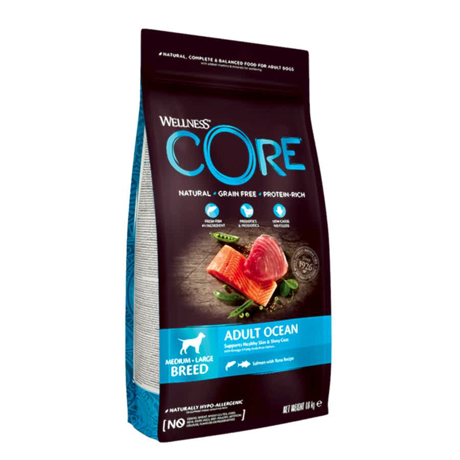 Wellness Core Complete Medium/Large Breed Adult Dry Dog Food Salmon & Tuna