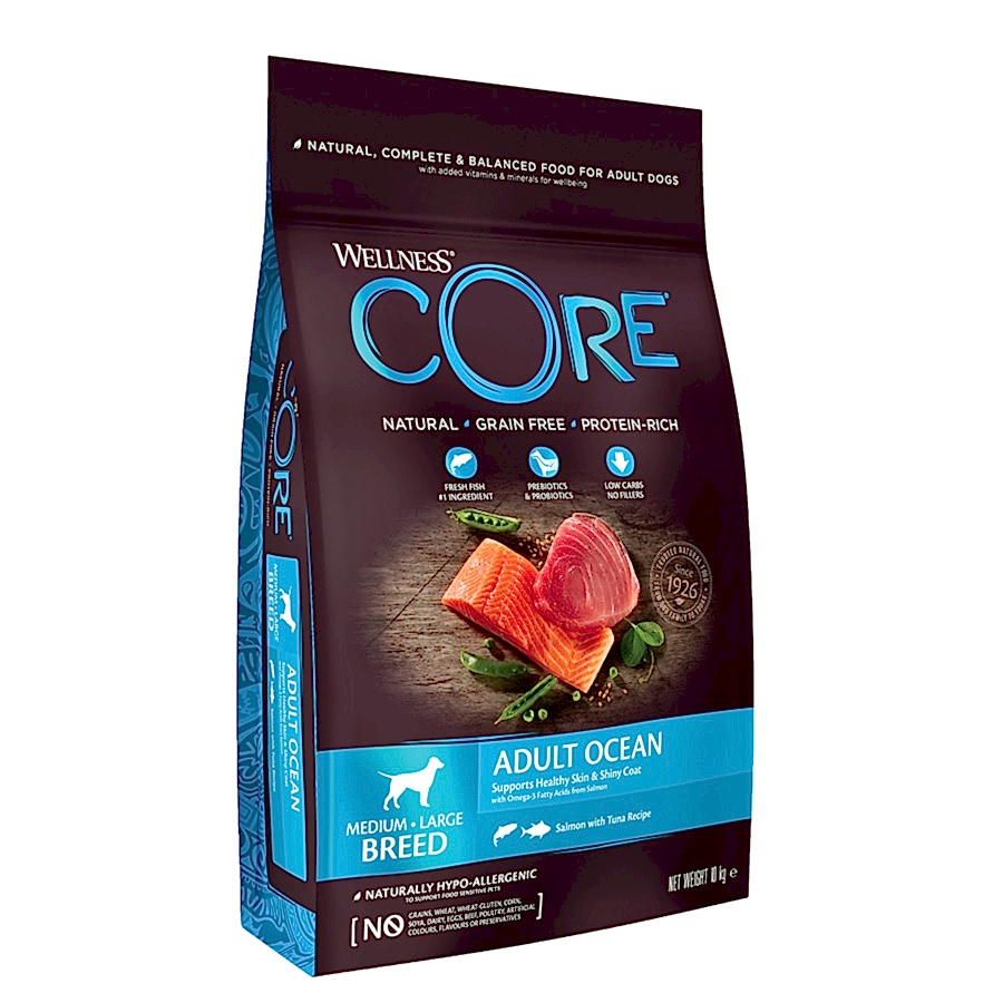 Wellness Core Complete Medium/Large Breed Adult Dry Dog Food Salmon with Tuna