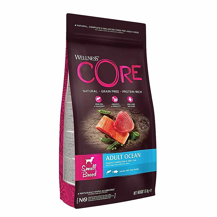 Wellness Core Complete Small Breed Adult Dry Dog Food Salmon with Tuna