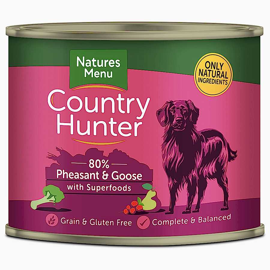 Natures Menu Country Hunter Dog Food Pheasant & Goose