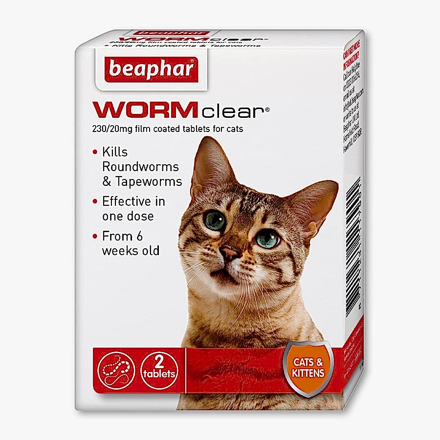 Beaphar WORMclear Worming Tablets for Cats