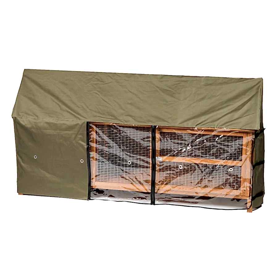 Pets at Home Clover Apex Showerproof Hutch Cover 6ft