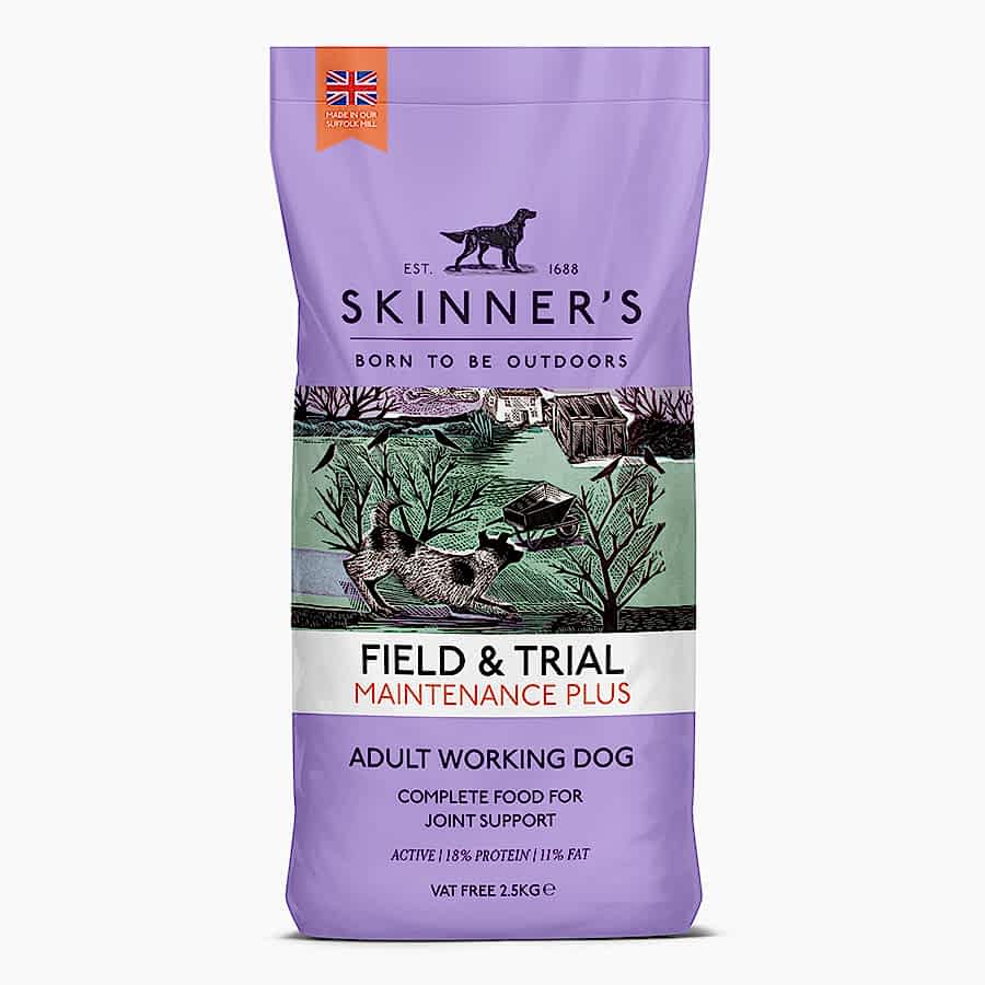 Skinner's Field & Trial Maintenance Plus Adult Dry Working Dog Food Poultry