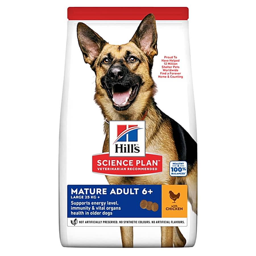 Hill's Science Plan Large Breed Mature Adult Dry Dog Food Chicken