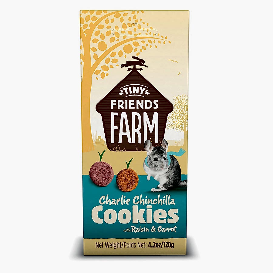 Tiny Friends Farm Charlie Chinchilla Cookies Treats