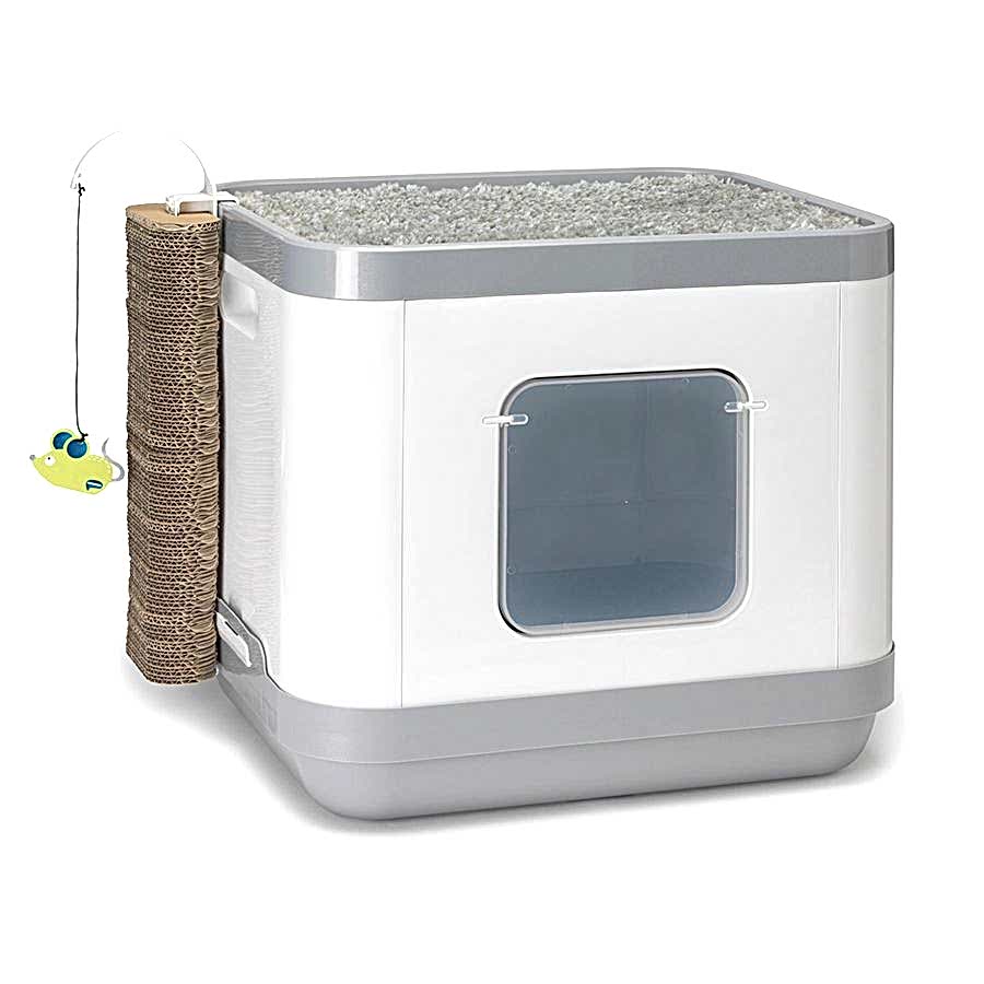 Pets at Home All-in-One Cat Box Bed Playground