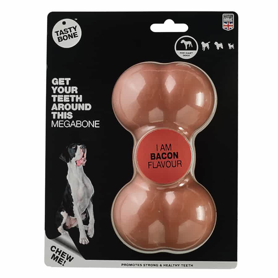 TastyBone Mega Bacon Flavour Chew Toy - Giant Breeds