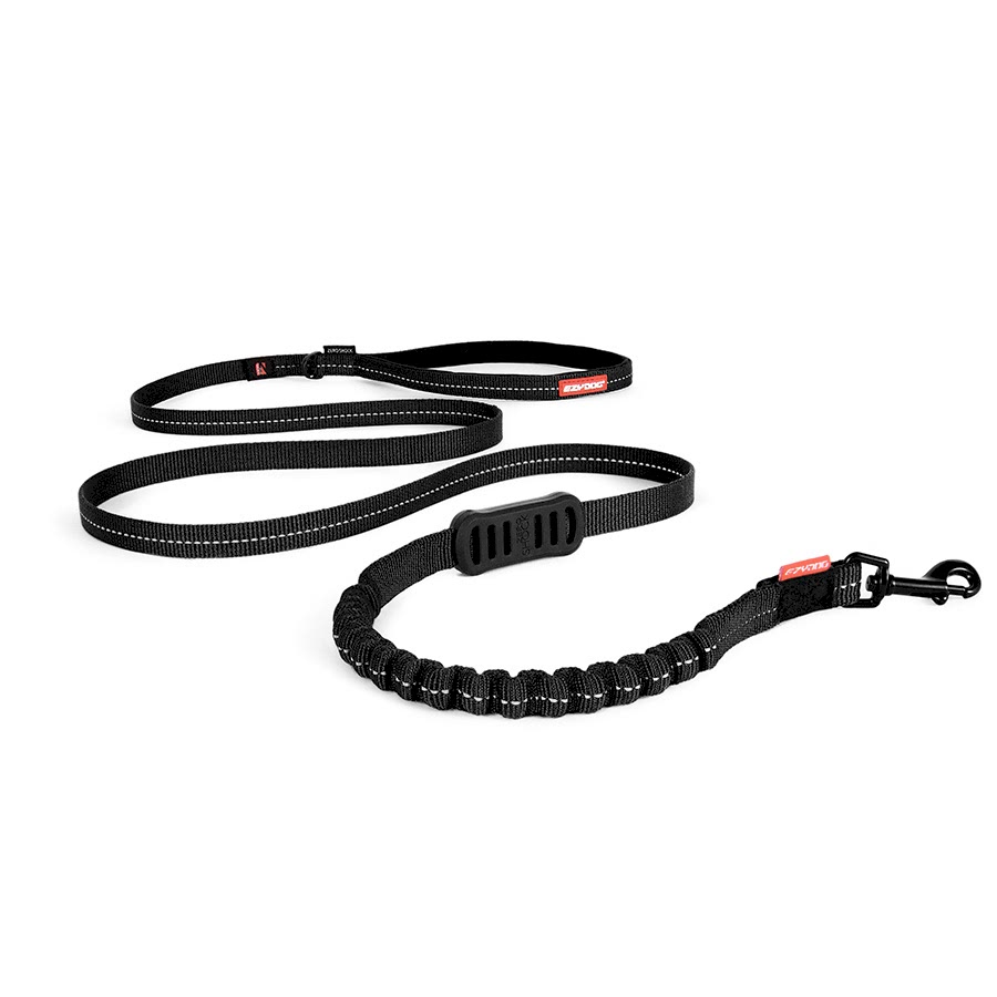 EzyDog ZeroShock LITE Dog Lead Black