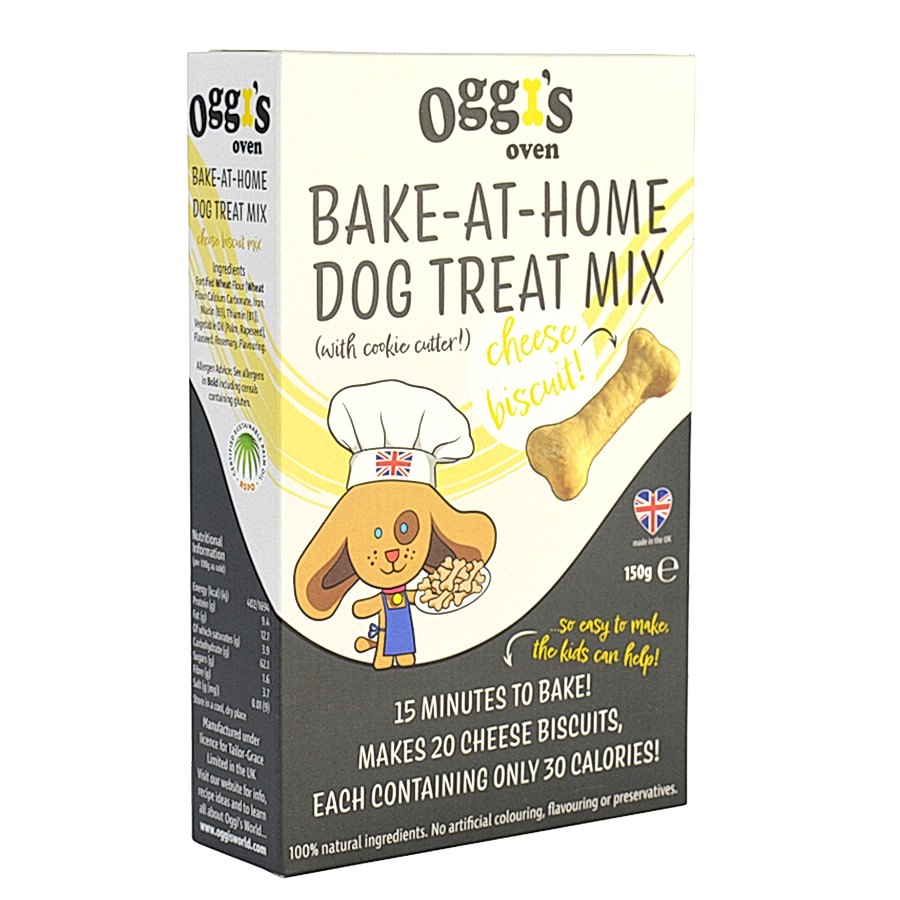 Oggi's Oven Bake At Home Dog Treat Mix Cheese Biscuit 150g