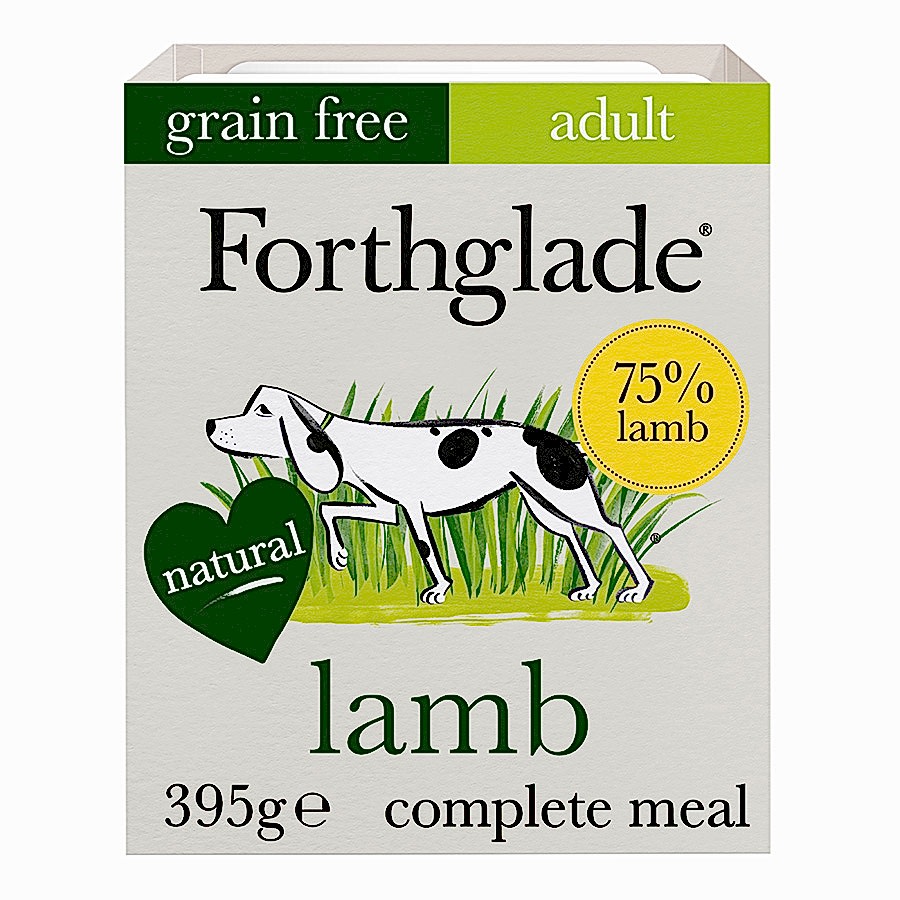 Forthglade Grain Free Complete Wet Adult Dog Food Lamb & Veg