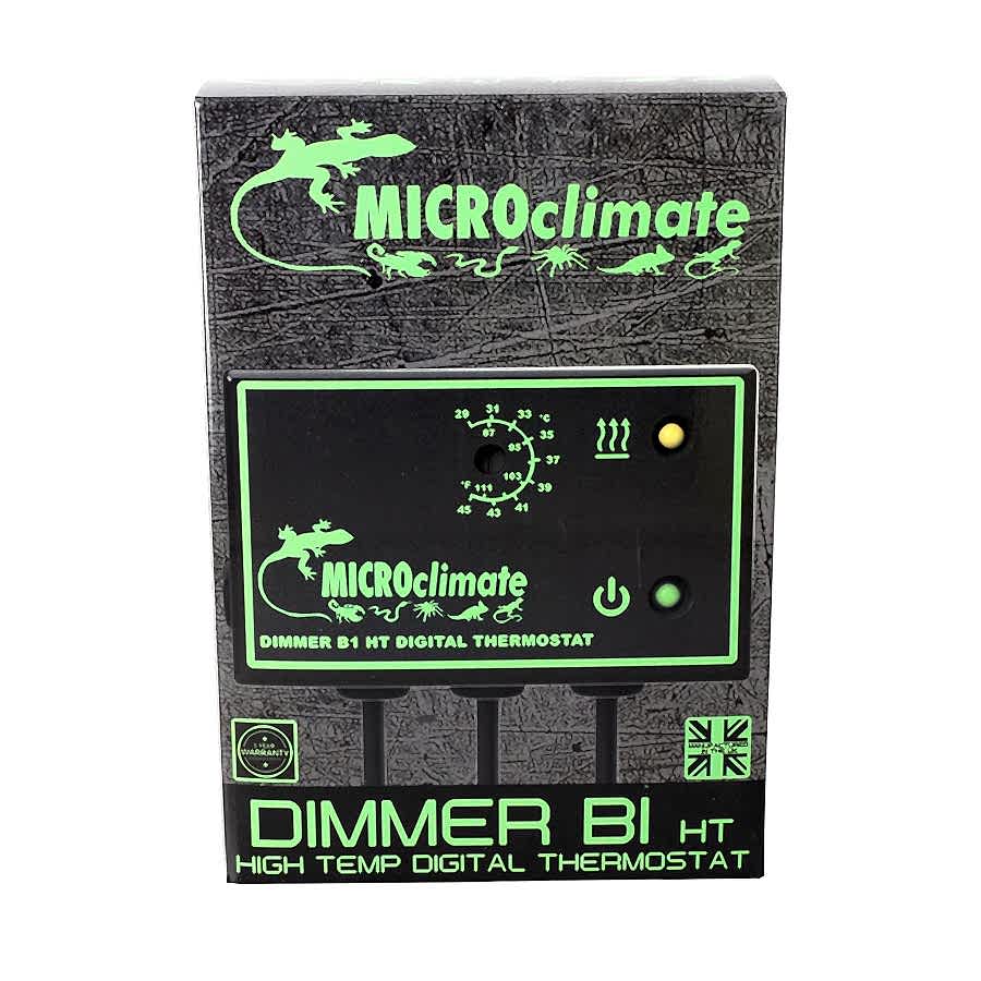 Microclimate Dimmer B1 HighTemp Vivarium Thermostat 600W Black