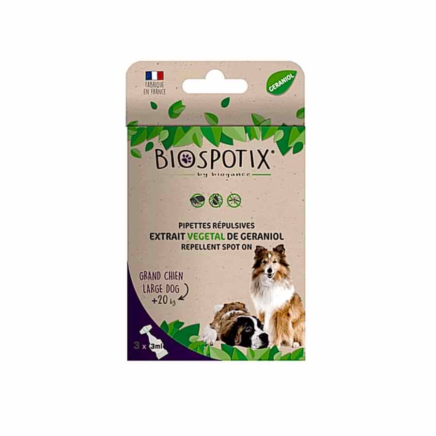 BIOGANCE Biospotix Natural Flea & Tick Repellent Large Dog Spot On