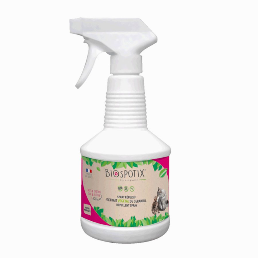 BIOGANCE Biospotix Natural Flea & Tick Repellent Cat Spray