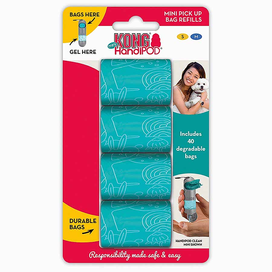 Kong HandiPOD Mini Dog Poop Bag Refills